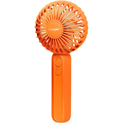 Stay cool with this handy rechargeable  lightweight fan. 6 speeds to choose from. Perfect for when you’re on the go.