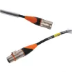 These specialized 110-ohm shielded cables DMX cables are used to transmit digital data for controlling lighting fixtures, dimmers, and effects.
