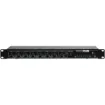 This fully revised mixer model offers improved noise circuitry and features six input channels which are user selectable for either balanced mic or line as well as two dedicated line level RCA inputs and a 3.5mm audio jack for portable devices.