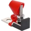 M8 terminal posts suitable for use with MRBF fuses. Includes terminal cover. 500A, 58V DC max.