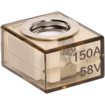Bolt on marine rated battery fuses. Sits on the stud between the connection and the terminal.