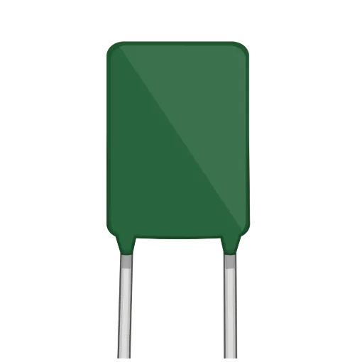 Picture of 0.001uF 100V 3.5mm Greencap Capacitor