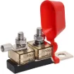 M8 terminal posts suitable for use with MRBF fuses. Includes terminal cover. 500A, 58V DC max.