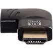 Flat Right Angle HDMI Adaptor. Right direction adaptor.