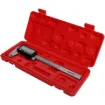 High quality digital metal calipers for precision measuring with ease. 150mm capability, suitable for measuring internal, external and depth dimensions. Fitted with easy to read digital screen allowing measurements within 0.01mm or 0.0005".