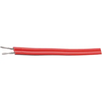 Tinned figure 8 speaker cable for a variety of uses. 2x24/0.20 size.  Max current rating: 7.5A. 10m roll size.