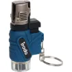 A handy fliptop keyring blowtorch, ideal for those quick jobs on the go! Easy one hand operation with adjustable 1300 degree C flame, one click piezo ignition and easily refillable with butane gas.