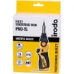 The Iroda Pro-15 soldering gun offers the convenience of a soldering iron, heat gun and blow torch in one device.