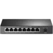 8-Port Gigabit Desktop Switch with 4-Port PoE provides the seamless network connection. It integrates 1000Mbps Gigabit Ethernet and 10/100Mbps Fast Ethernet network capabilities.