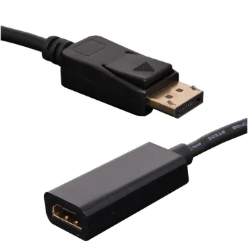DisplayPort Male to HDMI Female 4K @ 60Hz Passive Lead