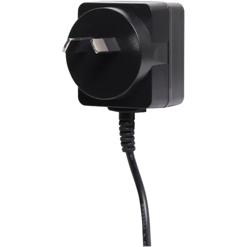 12V DC Switchmode Plugpack Supplied with reversible 2.1mm DC jack. Compact design with high current regulated output. Energy authority approved. MEPS approved.  12VDC @ 0.5A.