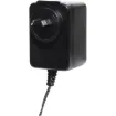 12VAC @ 2A. Unit has bare ends (no tip fitted). MEPS Approved. Dimensions: 80L x 55W x 55D mm.
