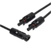 This adapter cable allows two solar panels to be connected in a series or parallel. It's waterproof, dustproof and IP68 rated.  Sold in matching pairs (opposite genders). EN50521:2008 approval suitable for AS/NZS 5033:2012 standard. Also available in a 3 in 1 pair.