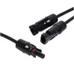 This adapter cable allows two solar panels to be connected in a series or parallel. It's waterproof, dustproof and IP68 rated.  Sold in matching pairs (opposite genders). EN50521:2008 approval suitable for AS/NZS 5033:2012 standard. Also available in a 3 in 1 pair.