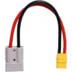 This XT90 DC adapter allows you to connect to 12V appliances from an Anderson style output. Built with tough 8AWG wire and rated to 50A its ideal for linking batteries, solar panels, fridges, or chargers with XT90 inputs. Compact, flexible, and made to handle high-current off-grid setups.