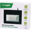 This 20W 12V DC flood light is an ideal addition to a 4WD, caravan, camper or work site machinery. Also great for sheds or out buildings operating from DC remote power source.