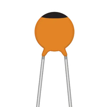 0.001uF 50V Y5P 5mm Ceramic Capacitor