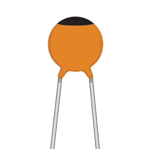 0.001uF 50V Y5P 5mm Ceramic Capacitor