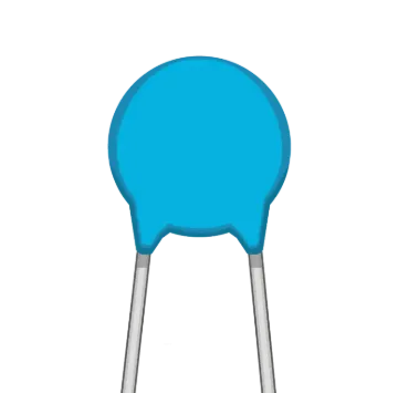 0.001uF 3Kv Z5U 5mm Ceramic Capacitor