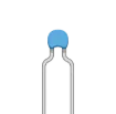 0.1uF 50V X7R 5mm Monolithic Capacitor