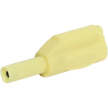 Solder termination suits wire less than 4mmØ. Nylon casing with nickel plated heat treated beryllium copper. Stackable for use with standard 4mmØ banana plugs and sockets.
