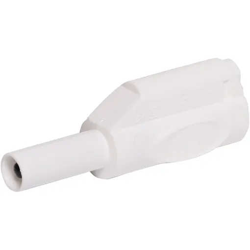 Solder termination suits wire less than 4mmØ. Nylon casing with nickel plated heat treated beryllium copper. Stackable for use with standard 4mmØ banana plugs and sockets.