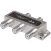 Housed in a zinc diecast enclosure to prevent external interference. Suits frequencies from 5 to 2400MHz for use with digital TV, cable and satellite TV. All models include power pass feature from input to all outputs to allow powering of a masthead amp. F type connection. This splitter is also Foxtel approved.