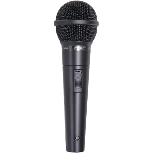 This balanced microphone has a specially designed grill that can withstand a drop impact without losing its shape. The tough zinc diecast housing has an inbuilt 3 pin XLR male connector and on/off switch.