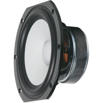 130mm (5") 40W woofer aluminium cone speaker.