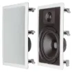 Add superb presence and clarity to your home sound system with these 8" (200mm) low profile speakers. Aluminium grilles are suitable for mounting in sheltered outdoor alfresco and entertaining areas. 100 Watts.