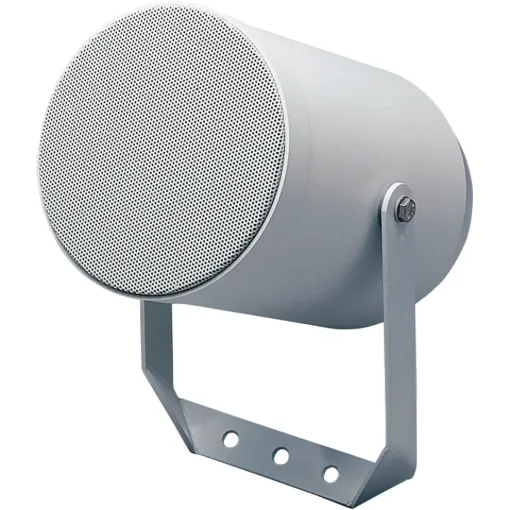 The REDBACK PA sound projector speaker is made from strong UV stabilised ABS plastic with a perforated metal grill. It is designed for use in 100V line distributed systems. Sound projectors offer a wide dynamic range making them ideal for both paging and background