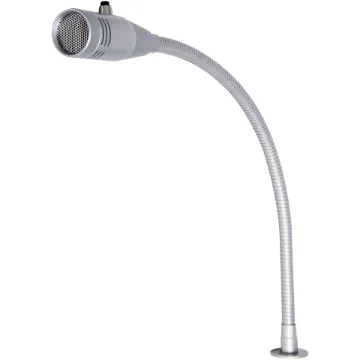 This incredibly sturdy all metal microphone is built to survive the rigours of supermarkets & fast food restaurants.