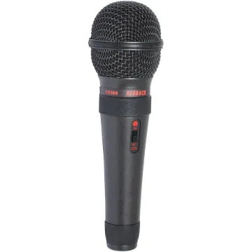 This excellent professional dynamic microphone is suitable for the most demanding vocal applications. It allows performers to deliver vocal power and clarity even in the most acoustically adverse venues.