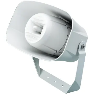 A unique innovation in horn speakers. A combination of re-entrant low/mid driver with a high frequency loaded horn culminates in breath taking clarity and sound pressure level for relatively wide range reproduction.
