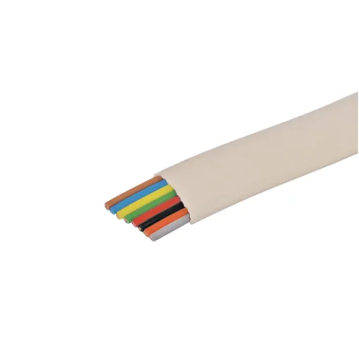 8 cores 7/0.15 size. Used in telephony and data applications, modular leads etc.