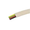 4 cores 7/0.15 size. Used in telephony and data applications, modular leads etc.