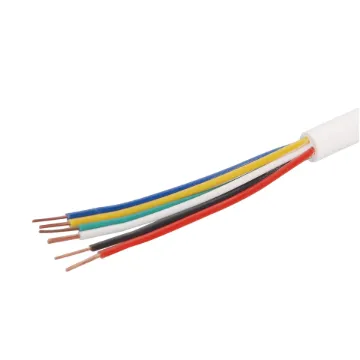 Conductor colours: yellow, green, red & black. ACMA approved for use in security installations.