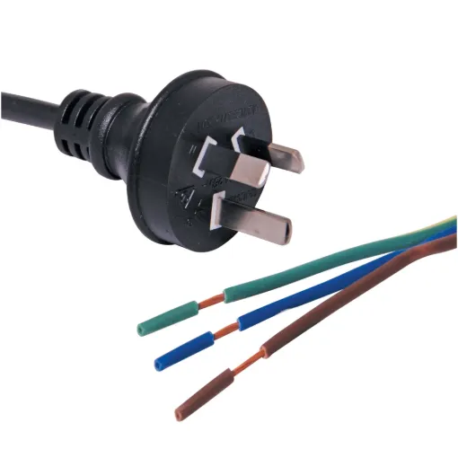 This 3 pin mains power cord is designed for use by OEM's and installers to connect to mains powered equipment. It is fitted with 3 pin mains plug and pre-stripped bare ends. Rated to 7.5A.