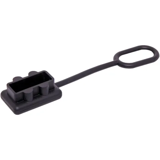 Rubber dust cover to suit the P 7845 175A high current DC connector.