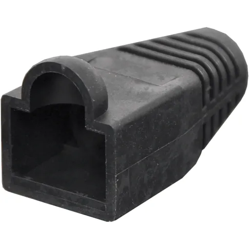 These covers make it easy to identify your leads once installed in patch panels. Pk 100 Black