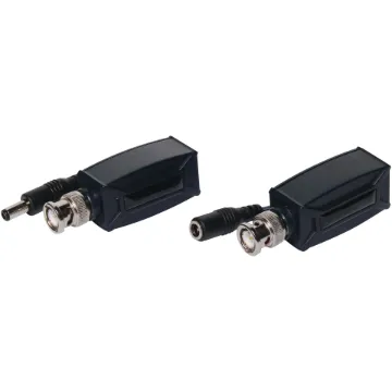 Transmits power and AHD 1080p video signals down a single run of Cat5e cable (50 - 100m long). Ideal for using existing cabling for security purposes, or to cut down installation costs (compared to coaxial cabling). Includes receiver & transmitter.