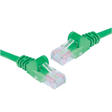 8 Pin RJ45 Male to 8 Pin RJ45 Male Green 5m - Category 6