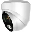 A new series of camera designed to provide full colour video day and night. The camera has a security light in-built which allows the high sensitivity sensor to reproduce colour night time imaging compared with traditional day/night cameras which only display B&W when IR is activated. Light can also flash upon detection to deter intruders.