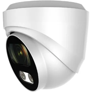 A new series of camera designed to provide full colour video day and night. The camera has a security light in-built which allows the high sensitivity sensor to reproduce colour night time imaging compared with traditional day/night cameras which only display B&W when IR is activated. Light can also flash upon detection to deter intruders.