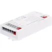 This Wi-Fi ESP32 PWM digital LED controller supports most addressable LED strips and provides the ability to customise LED lighting effects. It utilises an open source WLED control protocol compatible with popular LED strips using WS2811, WS2812B, WS2814A, SK6812, and others.