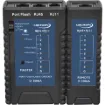 Next time you need to check your cables to ensure you will never again have a faulty cable on your network. Instantly displays the status of all cable conductors (shorted pins, straight or crossover cable identification). Makes it easy to troubleshoot connections. Suits most common network configurations.