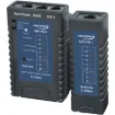 Next time you need to check your cables to ensure you will never again have a faulty cable on your network. Instantly displays the status of all cable conductors (shorted pins, straight or crossover cable identification). Makes it easy to troubleshoot connections. Suits most common network configurations.