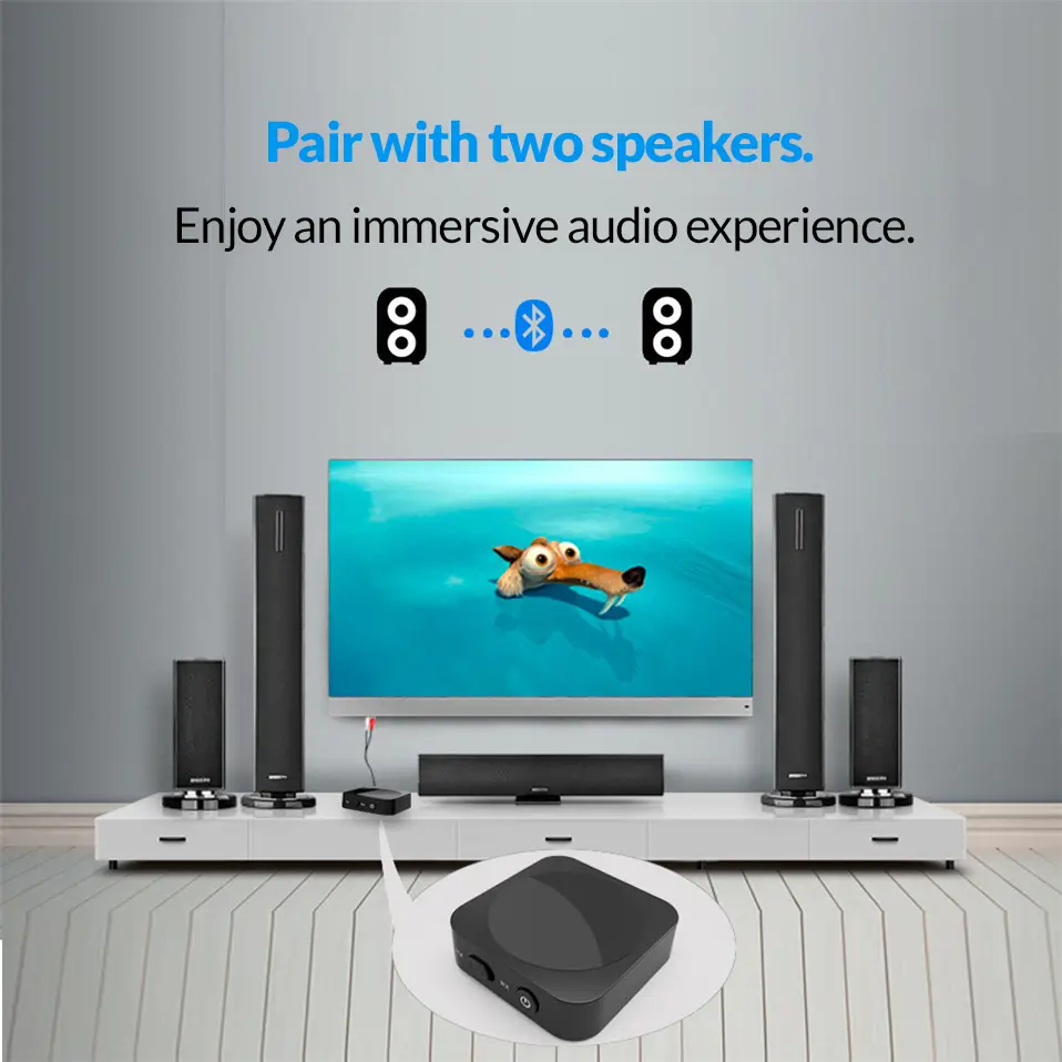 A1103B pair with two pairs of speakers