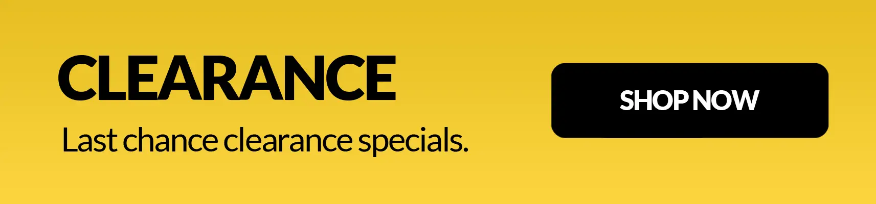 whats on clearance