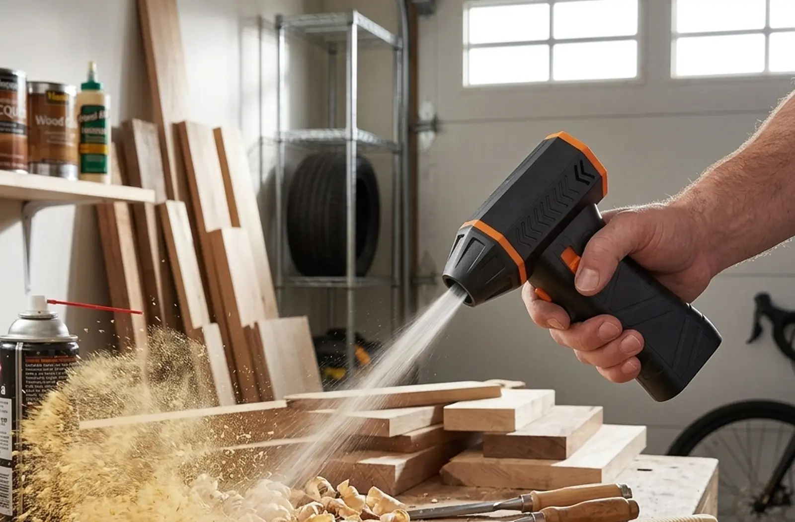 Jet blower vacuum